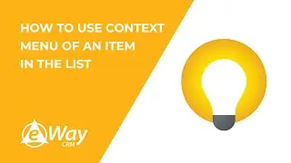 How to Use Context Menu of an Item in the List