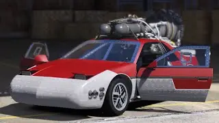 GTA 5 Mods Pontiac Fiero F9 ''FieRocket''