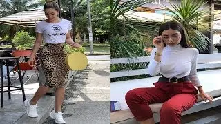 TENDENCIAS DE MODA CON PRENDAS DE COLOR BLANCO.
