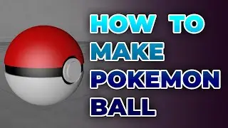 How to Make a PokeBall in Cinema 4D
