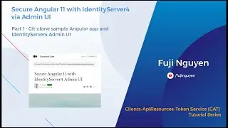 Secure Angular 11 with IdentityServer4 via Admin UI - Part 1