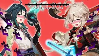 WHEN SAO COLLAB WITH GENSHIN | KAZUHA.EXE