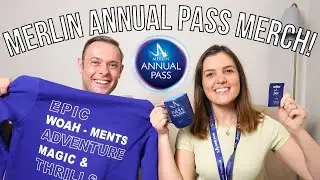 BRAND NEW MERLIN ANNUAL PASS MERCH HAUL! | 2022 | AD PR PRODUCT