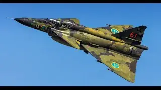 JA37C Viggen Vs MiG-21 Bis Fox 1 close range victory. Oculus Rift. War Thunder.