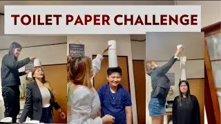 TOILET TISSUE PAPER CHALLENGE | KarenSan Vlog