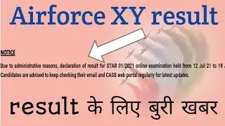 Airforce XY group result star 1/2021,Airforce XY result related new official update 2021, Airforce