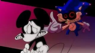 Xeno goes crazy ( sonic.exe fnf animation )