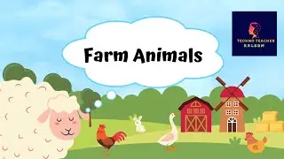 Farm Animals #toddlers #elearning #school #education #learning