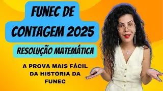 FUNEC 2025: Matemática #gabaritofunec #provafunec