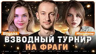 Взводный турнир на фраги ● С @micromeow и @Bino4ka-ck3ny