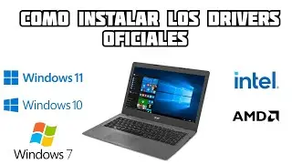 ✅Como DESCARGAR DRIVERS OFICIALES en Windows 11/10/8.1//7