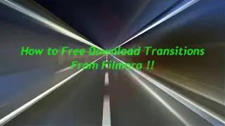 How to download free transitions effects from wondershare filmora?