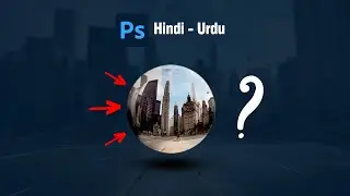 Stunning Floating Glass Sphere Effect in Photoshop [ फोटोशॉप में फ्लोटिंग ग्लास स्फीयर इफेक्ट ]