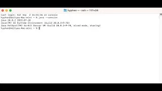 Java 20 install on MAC OS M1,M2