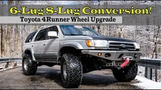 Toyota 4Runner 6-Lug to 8-Lug Conversion Using Adapters!