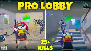 THIS HOW TO HANDLE A PRO LOBBY IN BGMI AND PUBG MOBILE🔥HIGH KILL GAMEPLAY