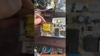 Voltas  windows ac pcb repair water dimage #homemade #voltasac #repair