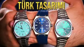 TÜRK TASARIMI OTOMATİK KOL SAATİ ''POMANDER M47 TANK'' (ŞAŞIRTICI!)