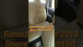 Renault Duster 2013 diesel : Space & Comfort 