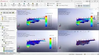 Tutoriel SolidWorks Simulation | Application de Pression & Comparaison des Résultats