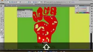 How to make many holes in  Adobe Illustrator