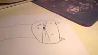 Рисуем кота и мышку. Урок 16