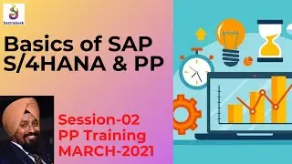 Session 02 Basics of SAP, S4 Hana & PP