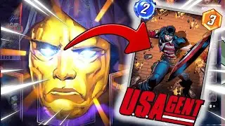 USAgent The SECRET WEAPON for a Bounce Deck in Marvel Snap