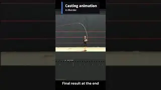 Casting animation in Blender