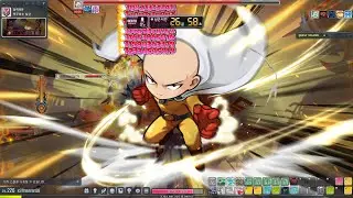 MapleStory Lv220 Saitama 2m CP 4mins Solo Hard Suu CLEAR!