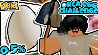 ORCA EGG CHALLENGE! 🥚 🐋 (0.5%) | Fishing Simulator | Roblox