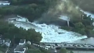 Downtown Paterson clobbered by Hurricane Irene 2011