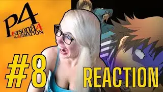 THIS CAMPING TRIP IS WILD!! 🏕️ VEE REACTS TO PERSONA 4: ANIMATION | EPISODE 8