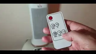 Electric ceramic tower remote control heater review & Happy New Year to all