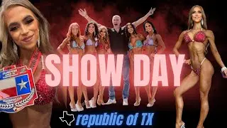 SHOW DAY!!!!! Republic of TEXAS NPC Bikini