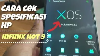 cara cek Spesifikasi Hp infinix Hot 9 Play | terbaru