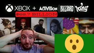 MICROSOFT BUYING ACTIVISION BLIZZARD | Confirmed Acquisition Today $68.7 Billion | Reaction