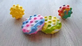 New Pop It Ball Unboxing 2021 - Flying Saucer Pop It Fidget Toy