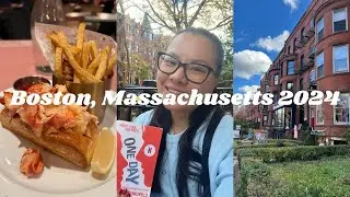 Boston Solo Trip 2024 Day 3 | Shopping on Newbury Street and more 🇺🇸