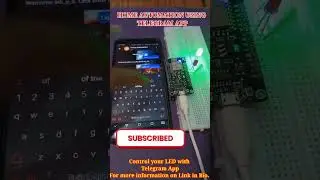 Home Automation System by Using Telegram App 