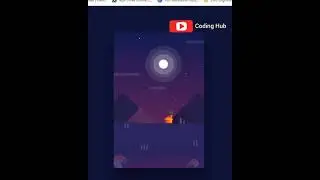 Css animation night, house,moon