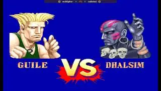 Street Fighter II': Champion Edition: mobfighter VS. nullmind - FT3 