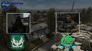 ВОЙНА СО СВОБОДОЙ - STALKER GLOBAL WAR 0.3 ЗА САМУЮ СЛАБУЮ ГРУППИРОВКУ #8