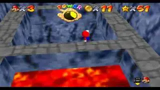 Super Mario 64 - Star Road - walkthrough Colorful Coral Caverns