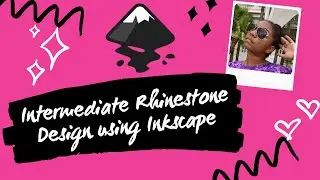 Intermediate Rhinestone Design using Inkscape.