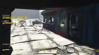 Fallout 4 Survival platinum Trophy grind part 8 made it to starlight drive in (kinda)
