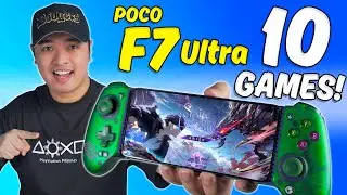 POCO F7 Ultra Gaming Review - 10 GAMES TESTED!