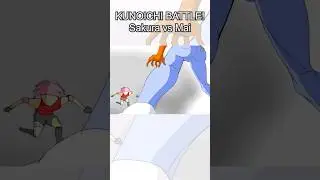 SAKURA vs NINJA GIRL MAI!