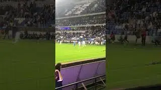 Динамо-Оренбург опасная  атака хозяев и фол на Бителло