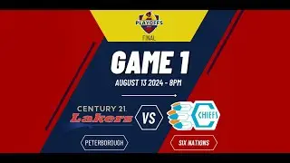 MSL FULL BROADCAST |  Peterborough Lakers vs Six Nations Chiefs |  MSL Final GM 1 | Aug 13, 2024